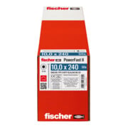 fischer Holzschraube PowerFast II 10,0x240 TK TX TG blvz 50-4
