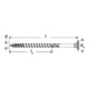 fischer Holzschraube PowerFast II 8,0x100 ST TX TG blvz 50