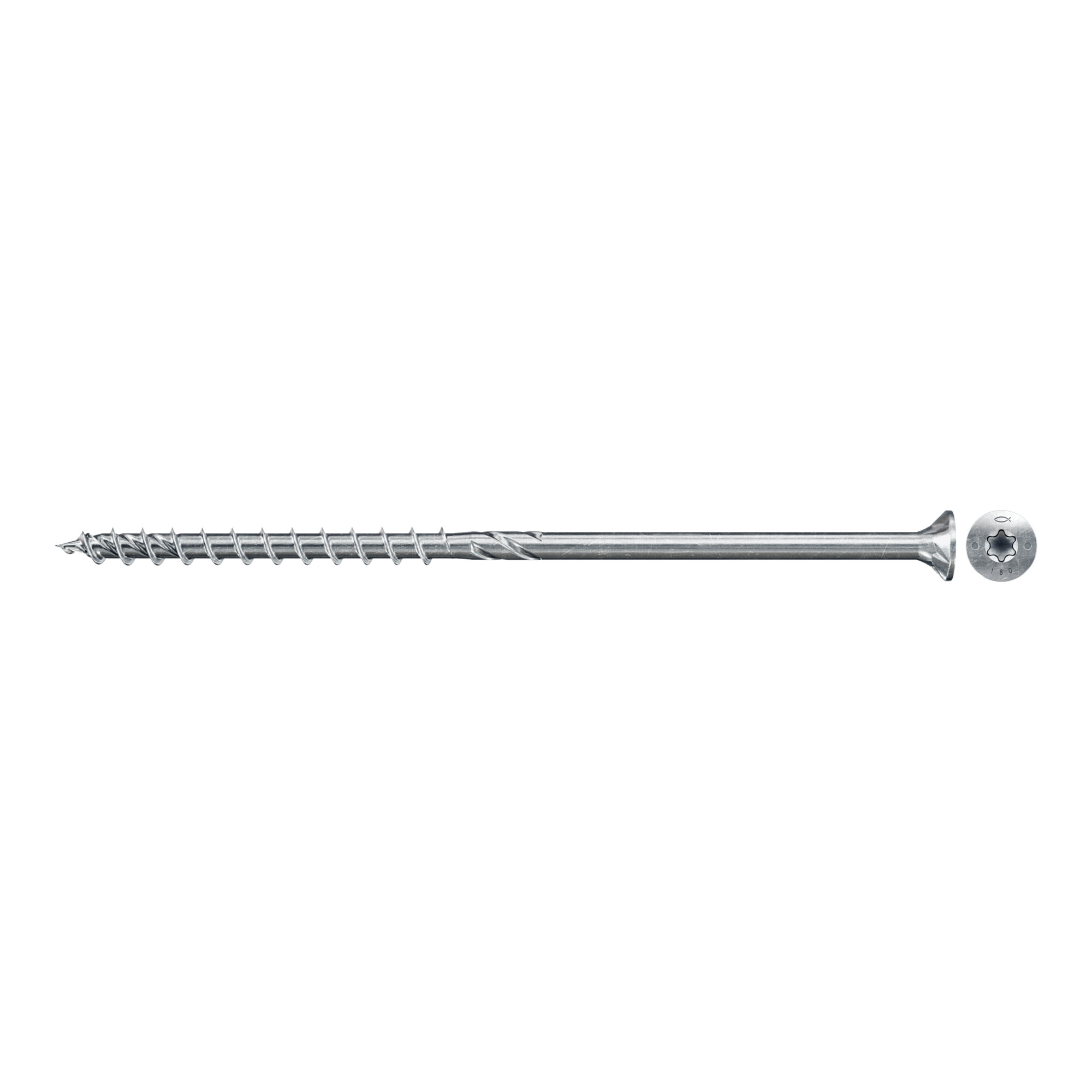 fischer Holzschraube PowerFast II 8,0x120 SK TX TG blvz 50
