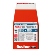fischer Holzschraube PowerFast II 8,0x180 SK TX TG blvz 50-4