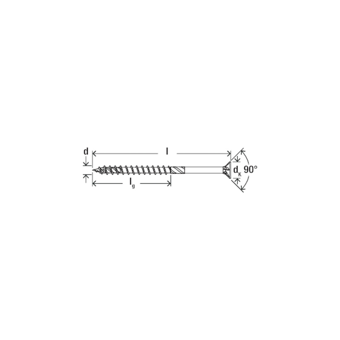 fischer Holzschraube PowerFast II 8,0x200 SK TX TG blvz 50