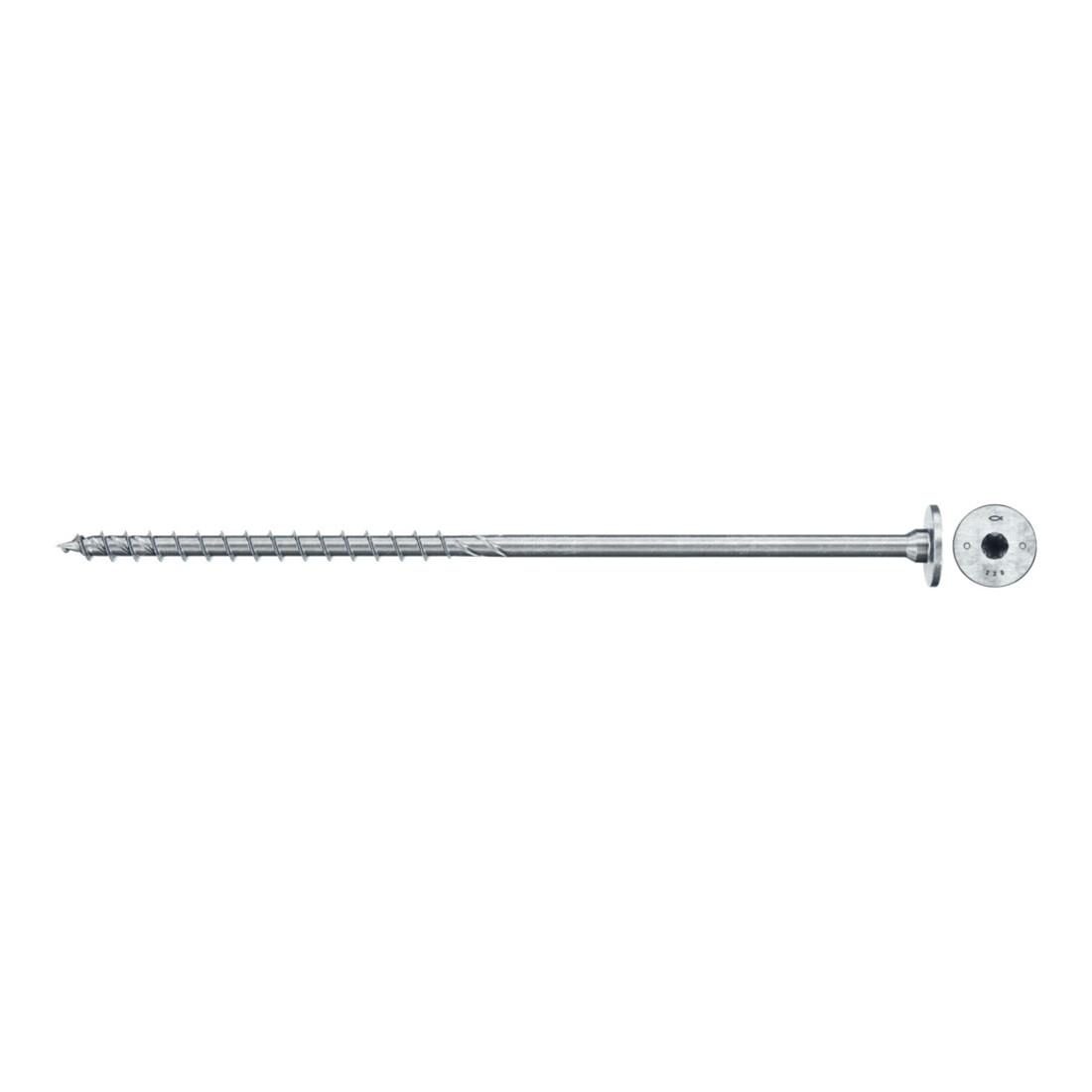 fischer Holzschraube PowerFast II 8,0x260 ST TX TG blvz 50