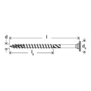 fischer Holzschraube PowerFast II 8,0x360 ST TX TG blvz 50-5