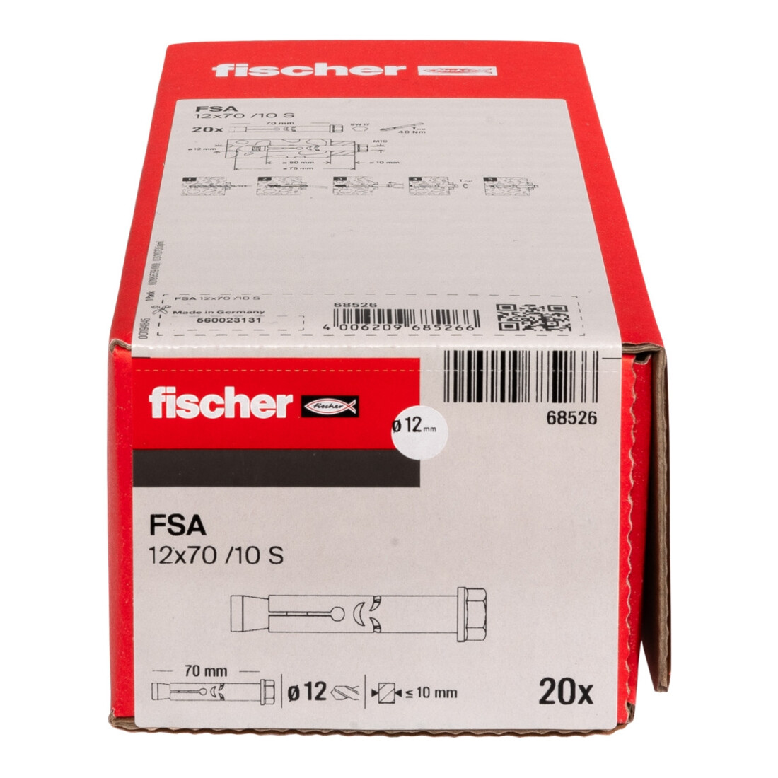 fischer Hülsenanker FSA 12/10 S