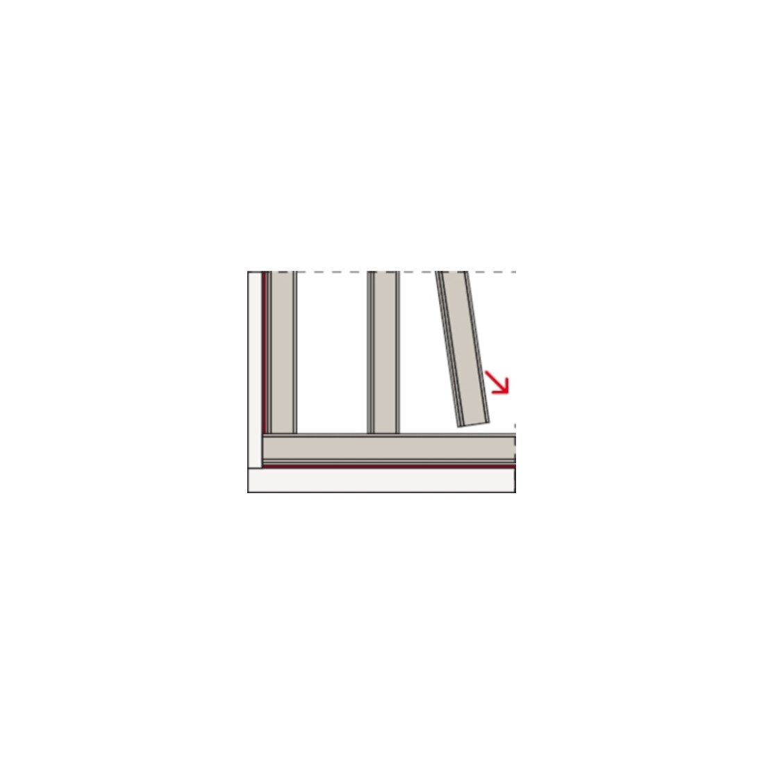 fischer Hybrid-Klebstoff Trockenbau MS