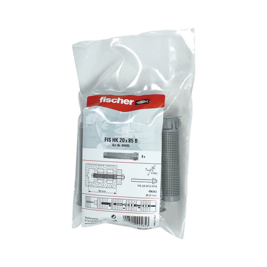fischer Injektions-Ankerhülse FIS H 20x85 K B (8)