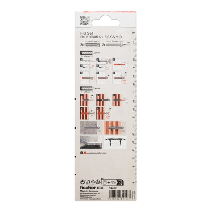 fischer Injektions-Zubehör Set M10 K