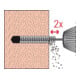 fischer Innengewindeanker FIS E 15x85 M10 R-2