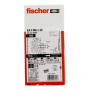 fischer  Inslaganker EA II M6x30 elektrolytisch verzinkt-5