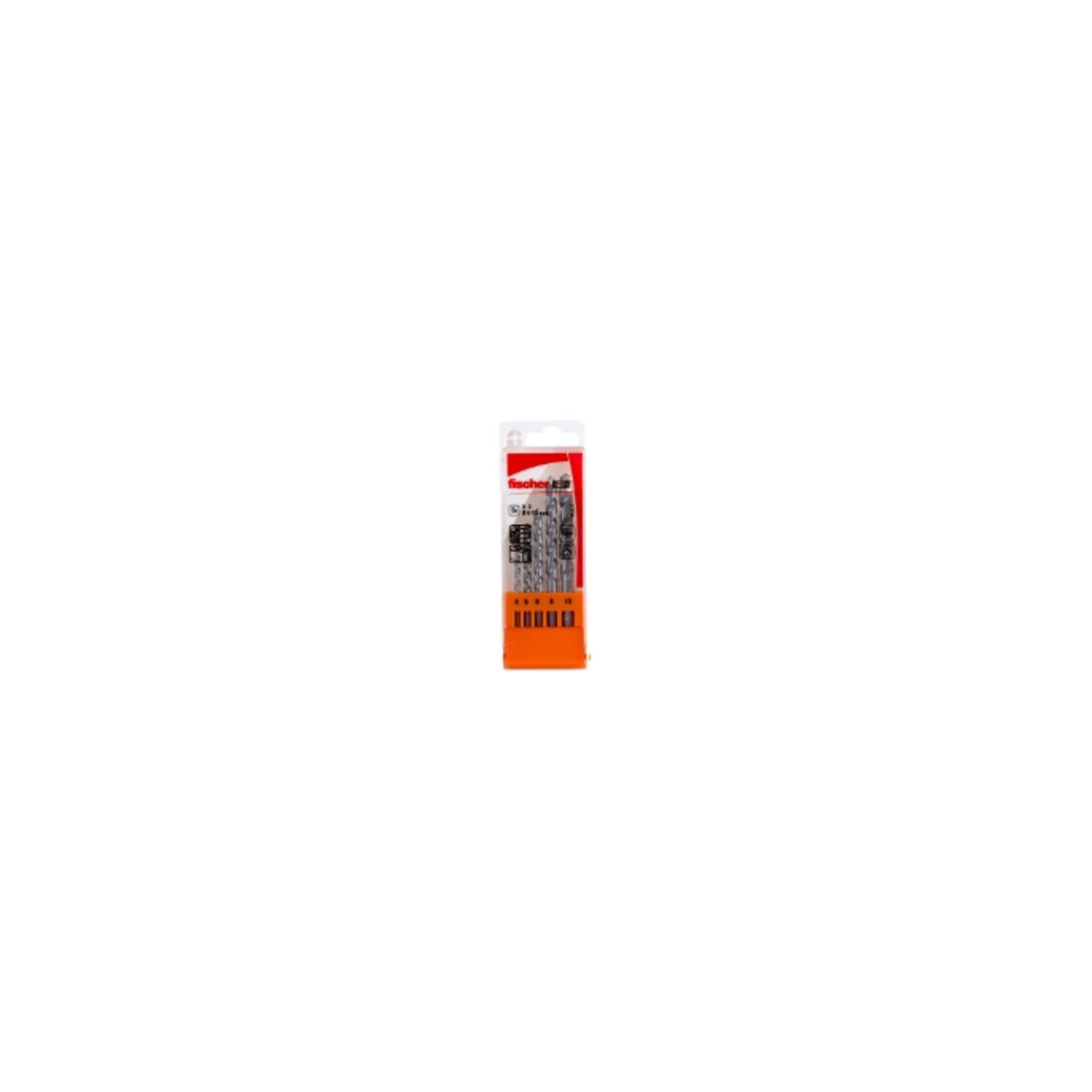 fischer Jeu de forets à pierre D-S 4-10mm P 5 pièces