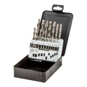 fischer Jeu de forets métal HSS-G 1-10 mm M 19 pièces