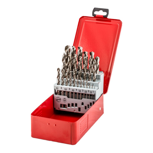 fischer Jeu de forets métal HSS-G 1-13 mm M 25 pièces