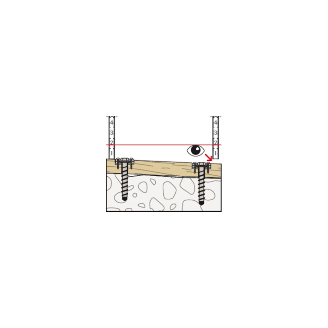 fischer Justierscheibe FSW 10
