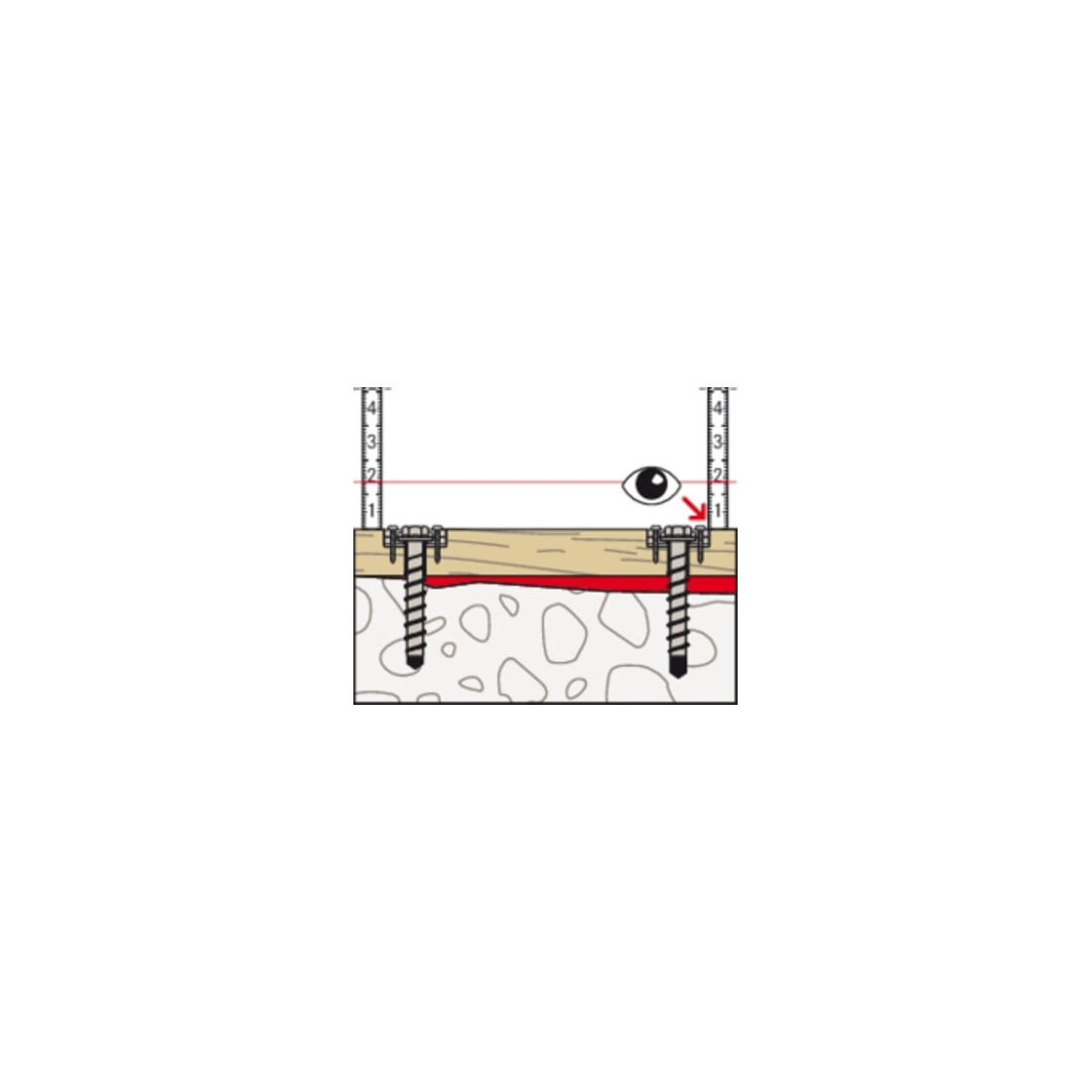 fischer Justierscheibe FSW 10