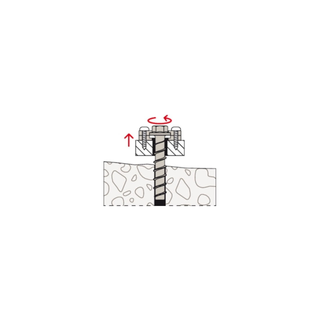 fischer Justierscheibe FSW 10