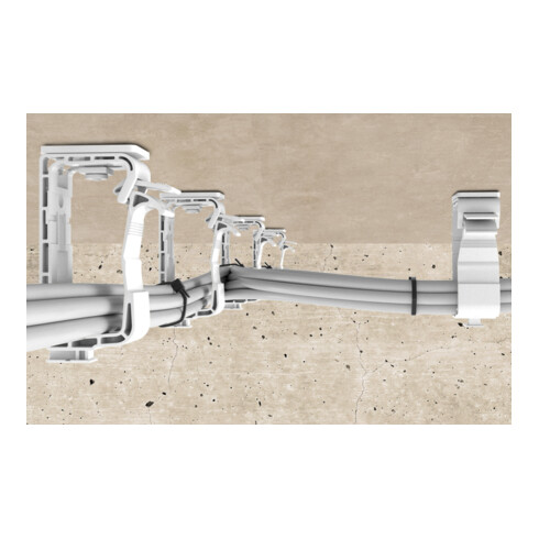 fischer kabelbinders BN transparant