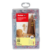 fischer Kinderzimmer easyDIY Box + Schraube (133 Teile)-2
