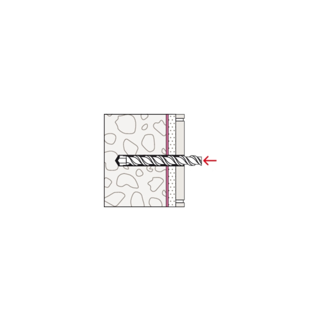 fischer Kit de fixation pour lavabo suspendu WST Klik 120
