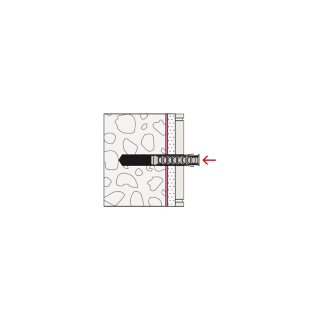 fischer Kit de fixation pour lavabo suspendu WST Klik 120