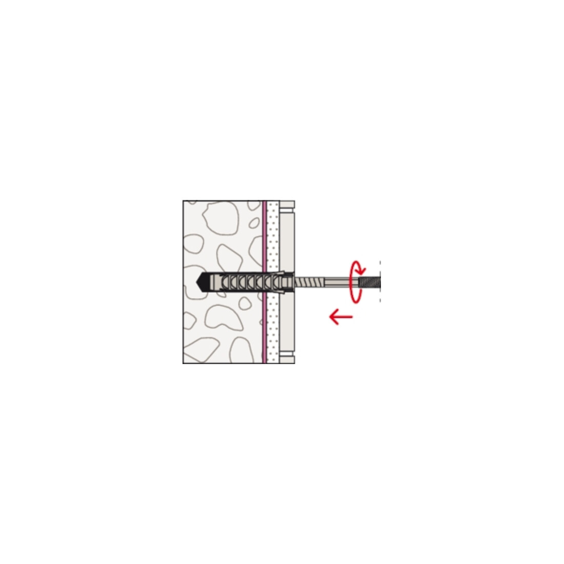 fischer Kit de fixation pour lavabo suspendu WST Klik 120