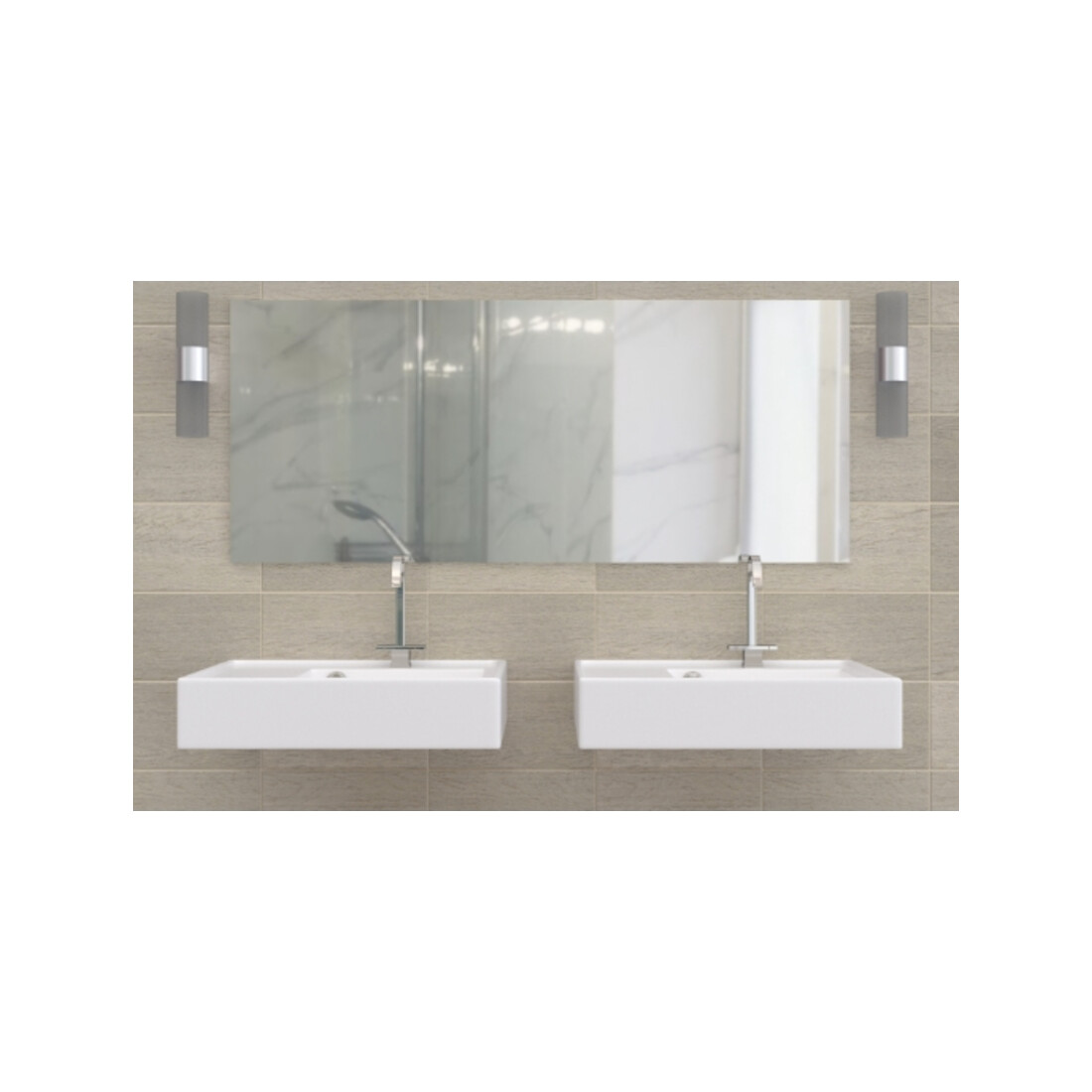 fischer Kit de fixation pour lavabo suspendu WST Klik 120