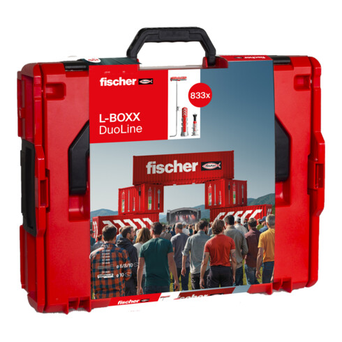 fischer L-Boxx 102 DuoLine (833 pièces)