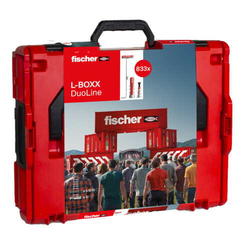 fischer L-Boxx 102 DuoLine (833 pièces)