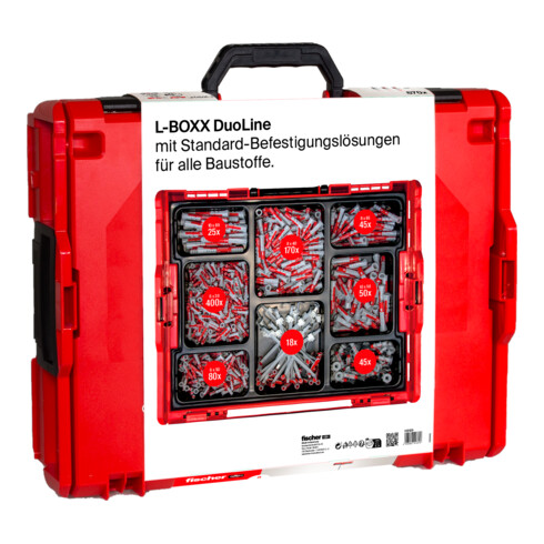 fischer L-Boxx 102 DuoLine (833 pièces)