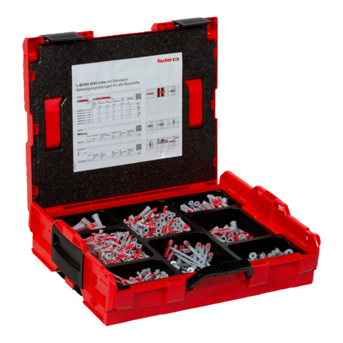 fischer L-Boxx 102 DuoLine (833 pièces)