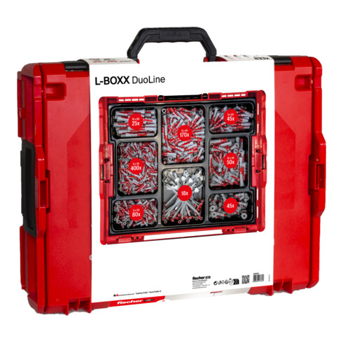 fischer L-Boxx 102 DuoLine (833 pièces)
