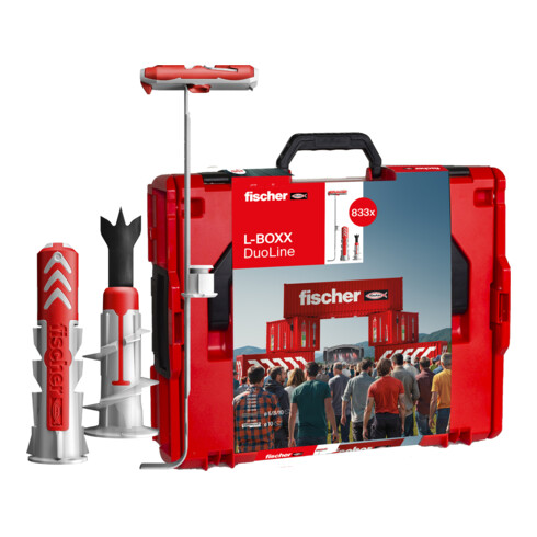 fischer L-Boxx 102 DuoLine (833 Teile)