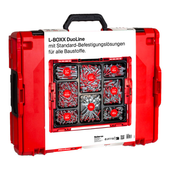 fischer L-Boxx 102 DuoLine (833 Teile)