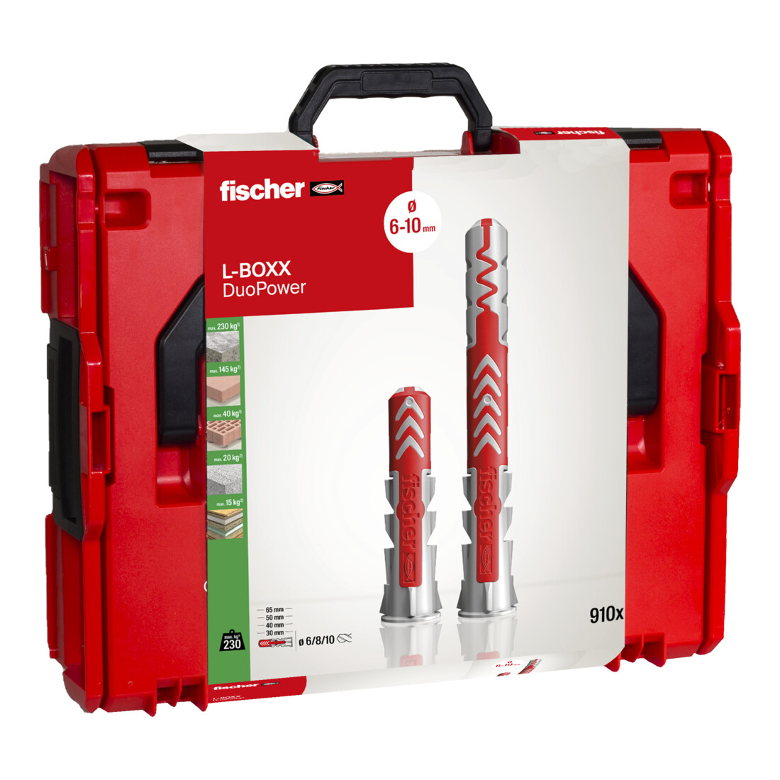 fischer L-Boxx 102 DuoPower (910 Teile)