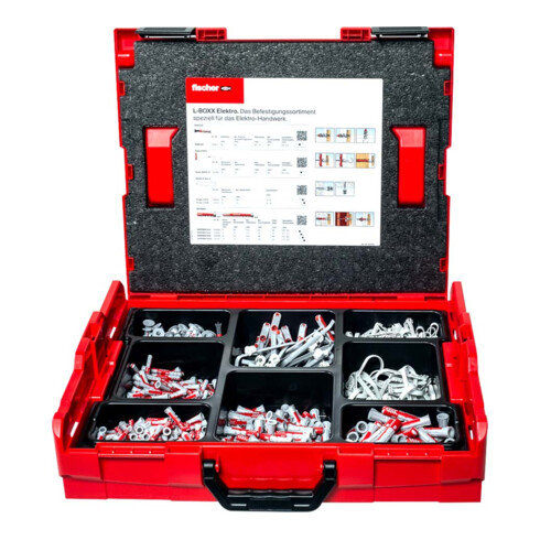 fischer L-Boxx 102 Elektrobefestigung (910 Teile)