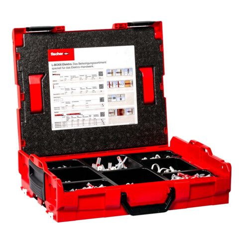 fischer L-Boxx 102 Elektrobefestigung (910 Teile)