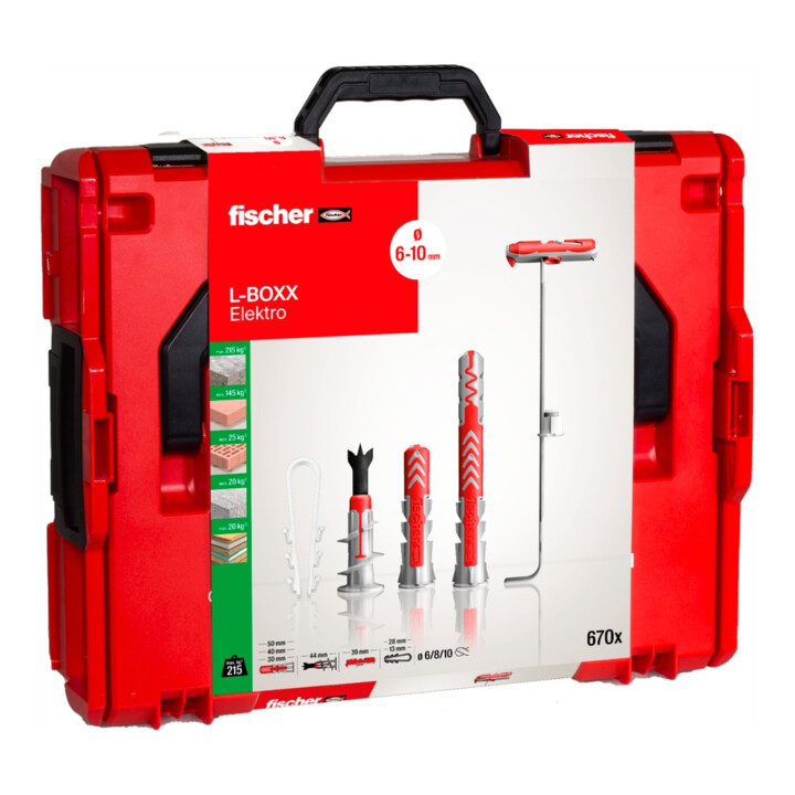 fischer L-Boxx 102 Fixations électriques (670)