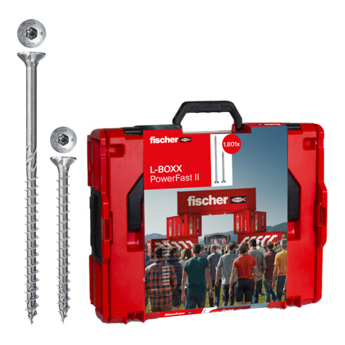 Fischer L-BOXX 102 Power-Fast II schroef