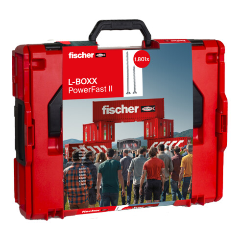Fischer L-BOXX 102 Power-Fast II schroef