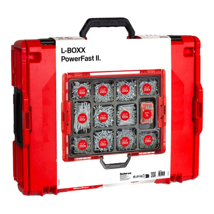 Fischer L-BOXX 102 Power-Fast II schroef