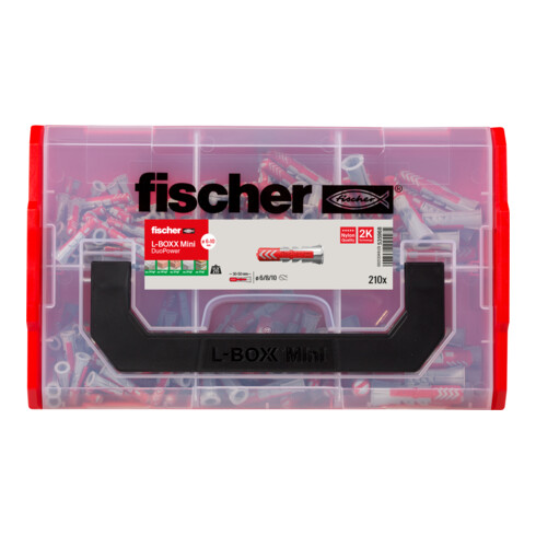 fischer L-Boxx mini DuoPower (210 Teile)