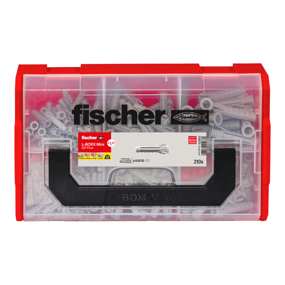 fischer L-Boxx mini SX Plus (210 Teile)
