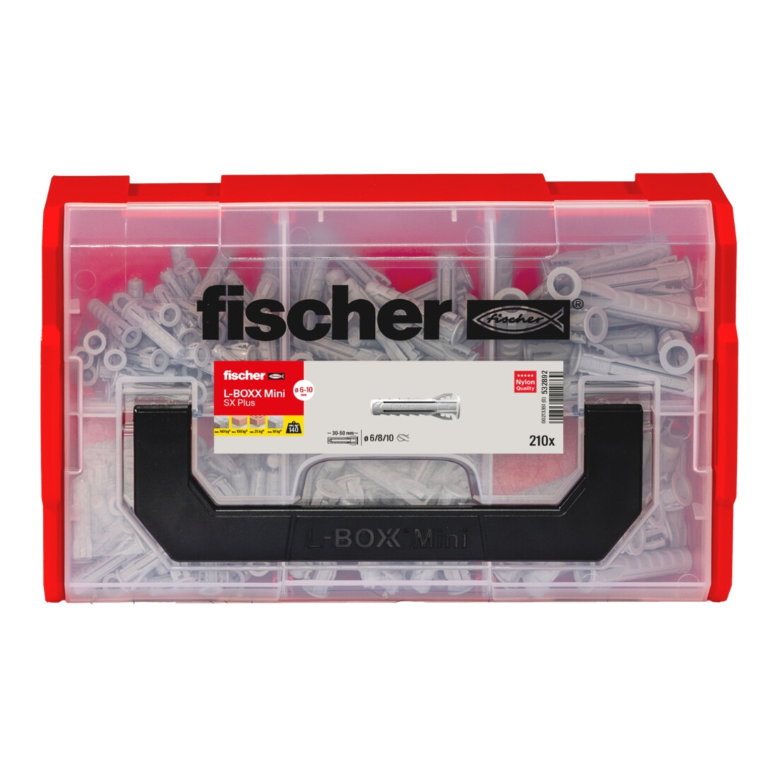 fischer L-Boxx mini SX Plus (210 Teile)