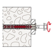 fischer Langschaftsdübel DuoXpand FUS Sechskantschraube mit U-Scheibe-5
