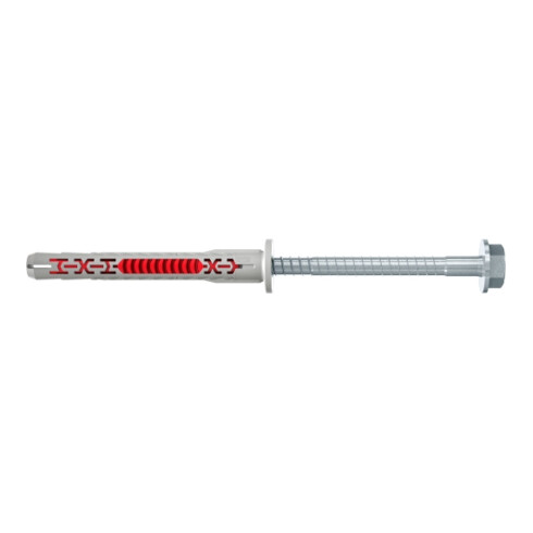 fischer Langschaftsdübel DuoXpand 10mm FUS R Sechskantschraube mit U-Scheibe