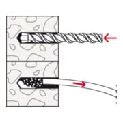 fischer Langschaftsdübel DuoXpand T mit Senkkopfschraube-2