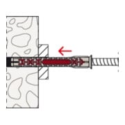 fischer Langschaftsdübel DuoXpand T mit Senkkopfschraube-4