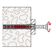 fischer Langschaftsdübel DuoXpand T mit Senkkopfschraube-5