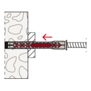 fischer Langschaftsdübel DuoXpand T mit Senkkopfschraube-4