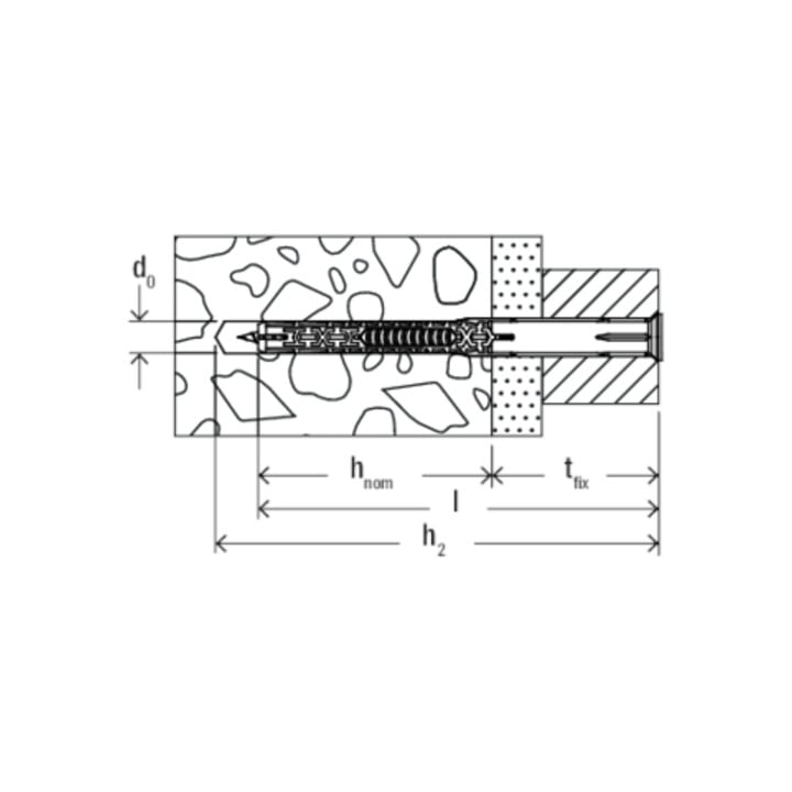 fischer Langschaftsdübel DuoXpand 8x80 T