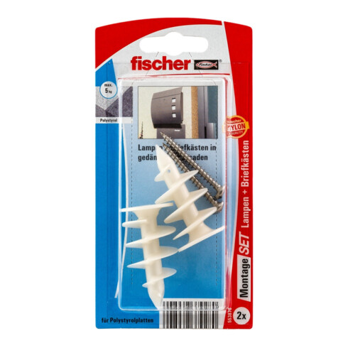 fischer M-Set Lampen Briefkästen Fassaden K